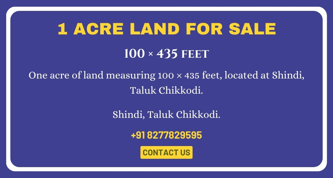 1 Acre Land for Sale
