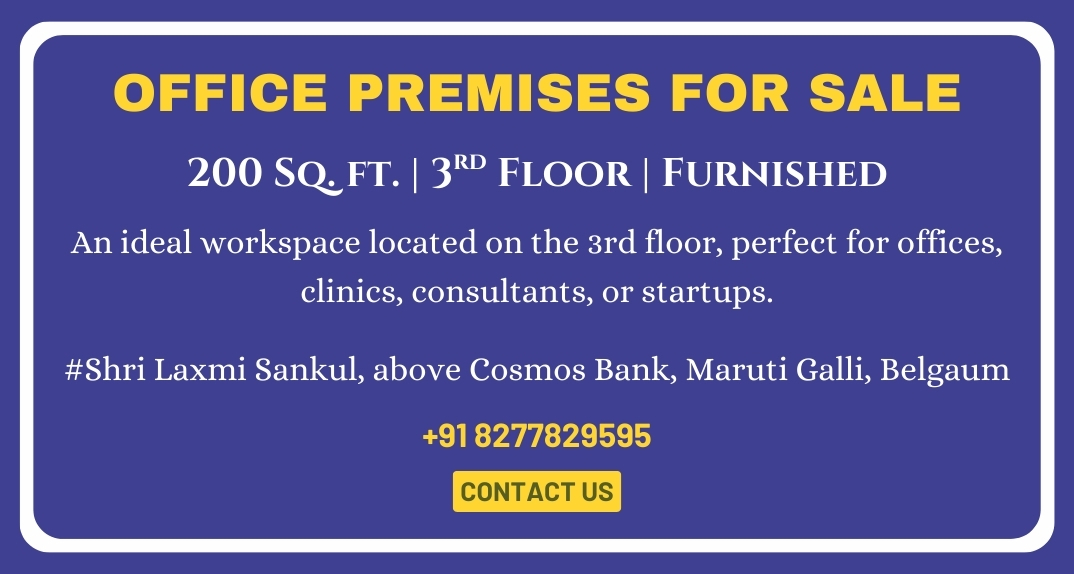 Furnished Office Premise for Sale